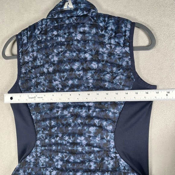 Eddie Bauer First Ascent Stormdown 800 Down‎ Puffer Vest Women XS Blue/Black-EUC - Picture 7 of 14
